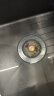 云华卫浴不锈钢厨房水槽过滤网洗菜盆漏水塞洗碗池通用款水槽弹跳芯下水器 实拍图