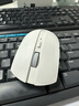 罗技（Logitech）M196 无线蓝牙鼠标 办公鼠标 笔记本商务办公家用 小巧便携 对称手型 珍珠白 实拍图