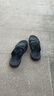 意尔康男鞋软底透气户外休闲拖鞋两用沙滩鞋男士凉鞋 57805W 黑色 43 实拍图