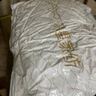 水星家纺枕头枕芯酒店枕头护颈枕头芯家用单个纯棉抗菌可水洗中枕48x74cm 实拍图