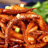 馋小赖铁板鱿鱼烧休闲零食鱿鱼须香辣混合卤味即食麻辣小吃 8包 实拍图
