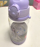 迪士尼（Disney）儿童水杯女孩直饮防摔上学专用艾莎小学生幼儿园水壶夏季吸管杯 实拍图