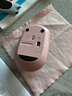 罗技（Logitech）M172鼠标 无线鼠标 办公鼠标 左右手适用 双侧防滑纹理 带无线2.4G接收器 玫瑰粉 实拍图