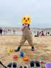 牧萌儿童下水裤连体赶海服男女童玩水涉水裤 2XL 实拍图