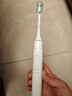 飞利浦（PHILIPS）【肖战推荐】电动牙刷钻石1系 生日礼物 成人情侣送男生/女友 3倍洁齿 轻松刷感 皓月白 实拍图