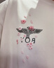 BOY LONDON【繁花】潮牌情侣款短袖樱花翅膀花卉印花T恤N01712 白色 M 实拍图
