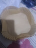 Jidaocook空气炸锅专用纸方形硅油吸油纸锡纸盘锡箔纸烘焙烤箱炸锅垫纸铝箔 本色【加厚加大-加高边缘】 100只 实拍图