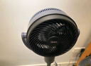美的（Midea）【超级单品】七叶轻音立式电风扇家用柔风落地扇台式桌面小型风扇大风量节能摇头宿舍电扇 SAF30AB 实拍图