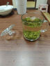VTyee加厚耐热玻璃茶杯带盖茶饮杯盖杯带把杯子办公家用喝水杯泡茶杯 DSZ002-425ml1只 实拍图