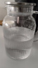 青苹果耐热玻璃水壶 可明火直烧凉水壶冷水壶花茶壶泡茶围炉煮茶壶1.6L 实拍图