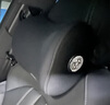 巫记适用奥迪A3/A4l/A5/A6/A7汽车头枕护颈枕Q2/Q3/Q5L车内饰用品腰靠 奥迪专用-经典黑 【头枕-个】 实拍图