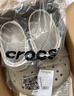 crocs卡骆驰洞洞鞋贝雅男鞋女鞋轻便耐磨一脚蹬拖鞋休闲鞋|10126 卵石色-2V3 43 (270mm) 实拍图