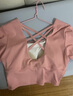 维多利亚旅行者（VICTORIATOURIST）瑜伽服女夏季跑步运动套装普拉提健身服美背含胸垫两件套 实拍图