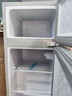 长城（GREAT WALL FRIDGE）家用迷你小冰箱小型冷冻冷藏保鲜宿舍出租房办公室节能省电双开门电冰箱 银色58L【一级能效 全国联保】 实拍图