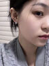 LnieerS999足银方形几何耳扣女小众设计高级感耳环养耳洞免摘耳钉银耳圈 几何耳扣【999足银】 实拍图