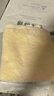 棉田毛巾纯棉方巾全棉加厚柔软吸水洗脸小毛巾擦手巾新疆棉小方巾 【新疆棉方巾】黄色 1条 实拍图