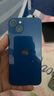 适用苹果后盖玻璃iPhone8p/xr/xs/xsmax/11pm/12/13/14防摔后玻璃 大孔玻璃送工具包 苹果13蓝色 实拍图