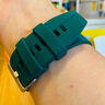 ZNNCO 适用华为手表表带watch3/GT1/GT2/GT3/GT4/GT5/Pro/watch4荣耀magic腕带 【墨绿色】液态硅胶丨46mm表盘通用丨22mm口径 男女士保时捷版设计运动款商 实拍图