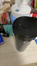 特百惠（Tupperware）莹彩430ML塑料杯男女士学生夏季运动水杯子户外便携大容量 酷炫黑 实拍图