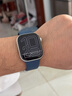 Apple/苹果 Watch Series 10 智能手表GPS款46毫米银色铝金属表壳丹宁色运动型表带M/L MX223CH/B 实拍图