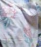 富安娜（FUANNA）家纺 圣之花床上四件套纯棉床品套件双人床单被套（优选） 【40支纯棉】圣之花-雀翎阁 1.5米床 床单款 （被套203*229cm） 实拍图