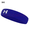 安德玛（Under Armour）运动发带男女止汗带吸汗头带跑步导汗带篮球防汗头巾箍护额 蓝色 实拍图