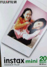 富士FUJIFILM instax立拍立得相机 3英寸相纸胶片胶卷 3寸双包+3英寸相册+冰箱贴相框【20张白边】 官方标配 实拍图