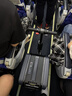 全新智能电动行李箱骑行拉杆旅行登机箱机箱大容量智能代步密码箱 黑色豪华版(可登机）一块电池 实拍图