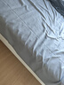 京东京造 悦柔床单单件 120g加厚耐用 A类磨毛床罩 230x250cm 科技灰 实拍图
