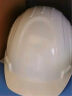 霍尼韦尔（Honeywell）安全帽 H99S 纯ABS材质工地建筑头盔高级领导监理防砸抗冲击 白色透气1顶 实拍图