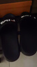 斐乐（FILA）女鞋运动拖鞋厚底凉拖沙滩鞋漂流船 黑-BK 37.5 实拍图
