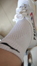 李宁（LI-NING）袜子运动袜（3双）夏季跑步羽毛球袜男女防臭吸汗生活袜篮球袜 实拍图