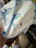 babycare宝宝吃饭罩衣儿童围兜婴儿反穿衣防脏辅食围裙 鲸鱼乐车 90码  实拍图