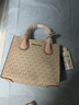 迈克.科尔斯（MICHAEL KORS）【热销】礼物mk女包 Mercer中号风琴包手提单肩包 粉拼色 实拍图