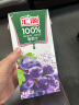 汇源果汁 100%葡萄汁1L*5盒果汁饮料整箱礼盒节日送礼宴请DIY原料节日 实拍图