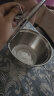 【抢购】304不锈钢蒸锅汤锅加厚煮面小奶锅迷你小锅泡面辅食锅电 15CM双柄 15cm 实拍图