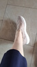 斯凯奇（Skechers）单鞋女鞋夏季蕾丝网面透气凉鞋软底健步鞋平底百搭休闲鞋896020 实拍图