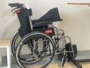 鱼跃 (yuwell)轮椅车H062折叠老人轻便免充气铝合金旅行手推代步车 实拍图