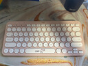 罗技（Logitech）时尚系列K380蓝牙键盘 笔记本电脑手机iPad平板MAC薄膜键盘 超薄便携办公键盘 K380line可妮兔 实拍图