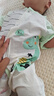 缤丽猫 婴儿连体衣夏季宝宝新生儿衣服纯棉短袖哈衣爬服空调服薄款夏装 短袖连体衣-条纹恐龙绿色 80cm 实拍图