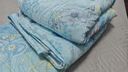 富安娜夏凉被子 夏季空调被夏被 单双人可水洗纤维被薄被芯床品盖被 【升级抗菌】夏凉被 林涧 1.5米/1.8米床适用 203*229cm 实拍图