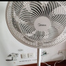 美的（Midea）【品质推荐】七叶轻音柔风电风扇/家用省电落地扇/台式电扇/广角摇头节能宿舍小型风扇 SAE35CA 实拍图