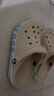 crocs卡骆驰贝雅卡骆班洞洞鞋|205089 冬日白/彩色-1LI 36/37(220mm) 实拍图