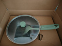 双立人（ZWILLING）有钛炒锅NOW PLUS II不粘锅炒菜锅烹饪厨具锅具多用锅 【薄荷绿】内壁有钛-大底径炒锅 30cm 实拍图