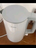 美的（Midea）电水壶热水壶加大容量 家用烧水壶304/316L不锈钢母婴级 烧水壶双层防烫内胆 1.5L 【行业Top】304不锈钢内胆 实拍图