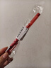 斑马牌（ZEBRA）中性笔 0.5mm子弹头签字笔 学生标记笔走珠水性笔 C-JJ100 JELL-BE 红色 单支装 实拍图