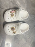 crocs卡骆驰贝雅儿童洞洞鞋男女童户外包头沙滩鞋拖鞋/207013/207012 白色-100 28 (165mm) 实拍图