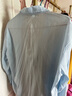 薄款防晒衫2026女士夏季衣服新款宽松雪纺开衫长袖外套 蓝色 2XL 实拍图