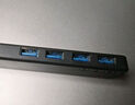 联想（Lenovo）USB分线器高速4口扩展坞转接头USB3.0接口转换器拓展坞集线器HUB延长线适用笔记本电脑台式机 实拍图