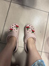 crocs卡骆驰厚底云朵洞洞鞋时尚百搭户外沙滩鞋女鞋|206750 石英粉-6UR（含智必星） 35 (220mm) 实拍图